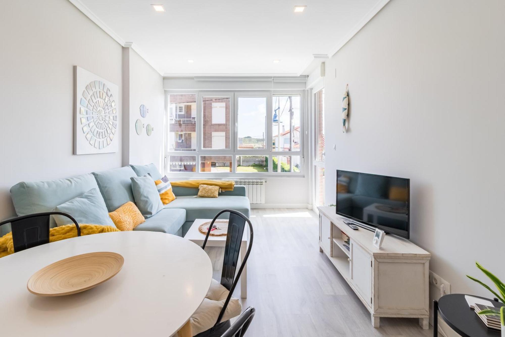 Apartamento Verdemar Suances Bagian luar foto